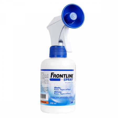 FARMACIE PISICI - Frontline Spray Antiparazitar Caini si Pisici, 250 ml