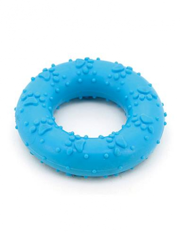 Jucarii pentru Caini - JUCARIE INEL PLASTIC ALBASTRU 3147