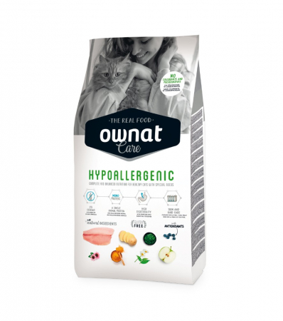 PISICI - OWNAT CARE HYPOALERGENIC PISICA 3 KG