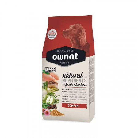 Hrană uscată - OWNAT CLASSIC COMPLET 20 KG
