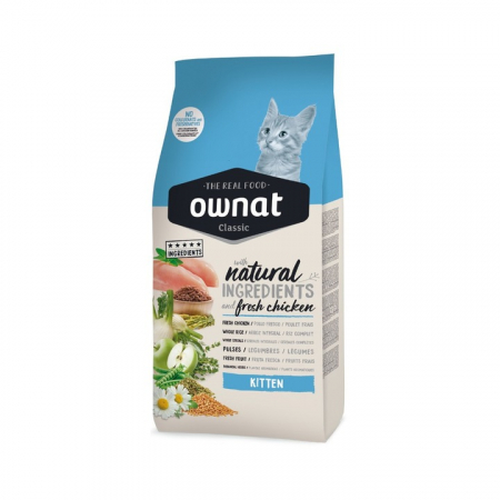 Hrană uscată - OWNAT CLASSIC KITTEN 4 KG