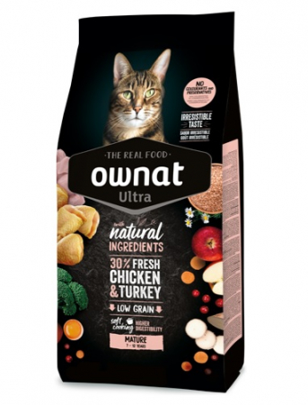Hrană uscată - OWNAT ULTRA MATURE 3KG