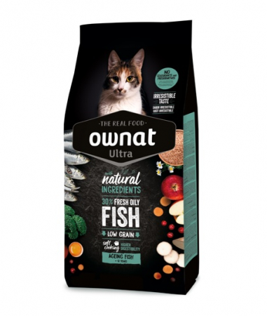 Hrană uscată - OWNAT ULTRA AGEING FISH 3KG