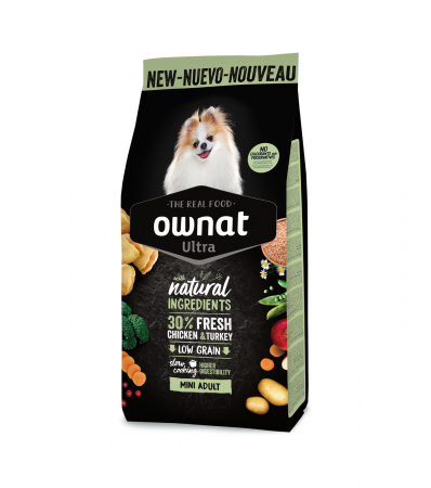 Hrană uscată - OWNAT ULTRA MINI ADULT 3 KG
