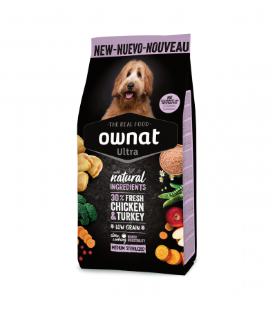 Hrană uscată - OWNAT ULTRA STERILIZED DOG 12 KG