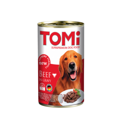 Hrană umedă - Tomi Dog cu vita , 400 g