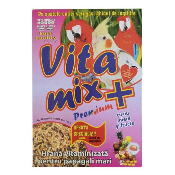 PASARI - Vitamix premium cu ou, miere si fructe, cutie 400 gr