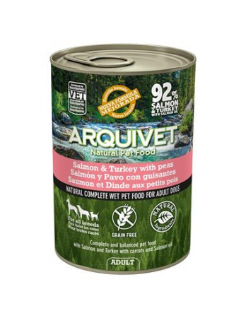 Hrană umedă - WET DOG FOOD SOMON SI CURCAN 400GR 1164