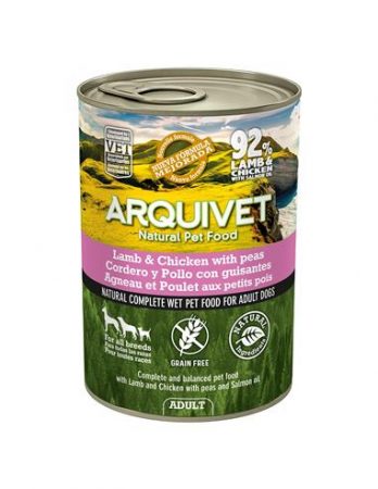 Hrană umedă - WET FOOD DOG MIEL SI PUI 400GR 1162