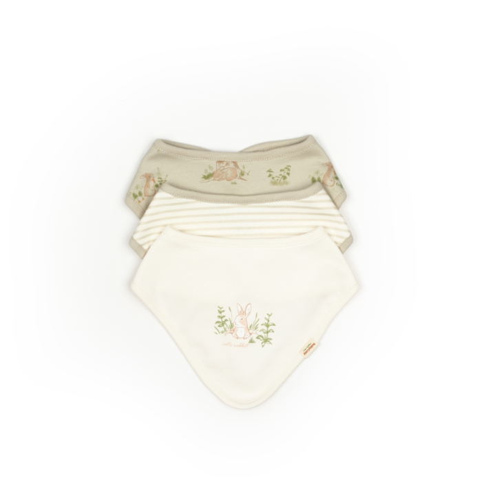 Set 3 bavete copii bumbac organic [1]