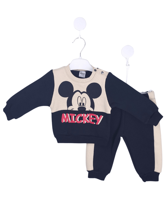 Set băieți Mickey din bumbac – bluză și pantaloni | Petino [2]