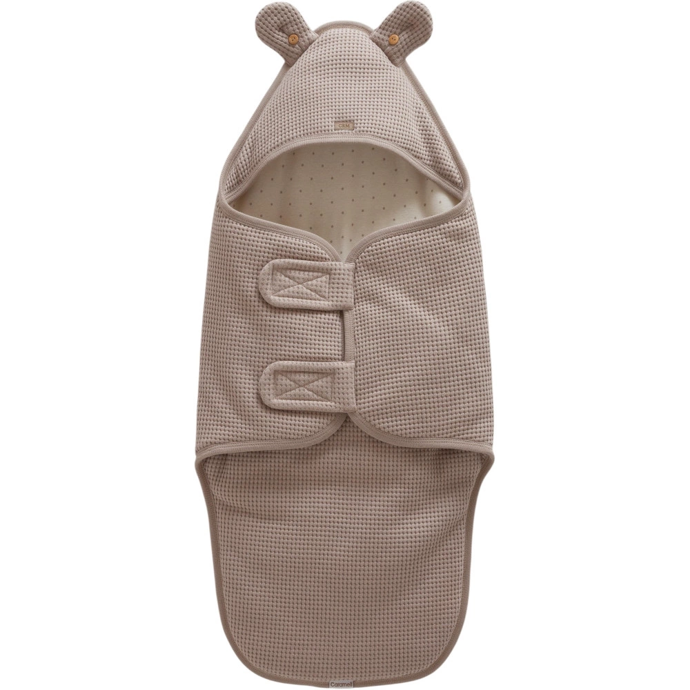 Accesorii vestimentare - Paturică tip sac cu glugă și urechiușe