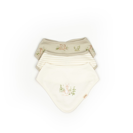 Noutăți - Set 3 bavete copii bumbac organic