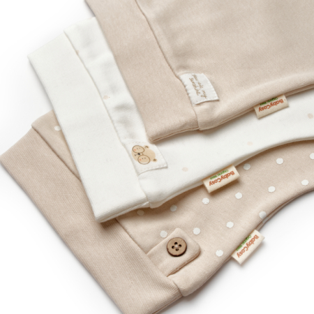 Set 3 caciulite copii bumbac organic - 0-3 Luni [1]