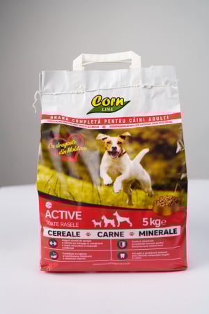 Hrană uscată - CornLine Active 5kg – câini adulți