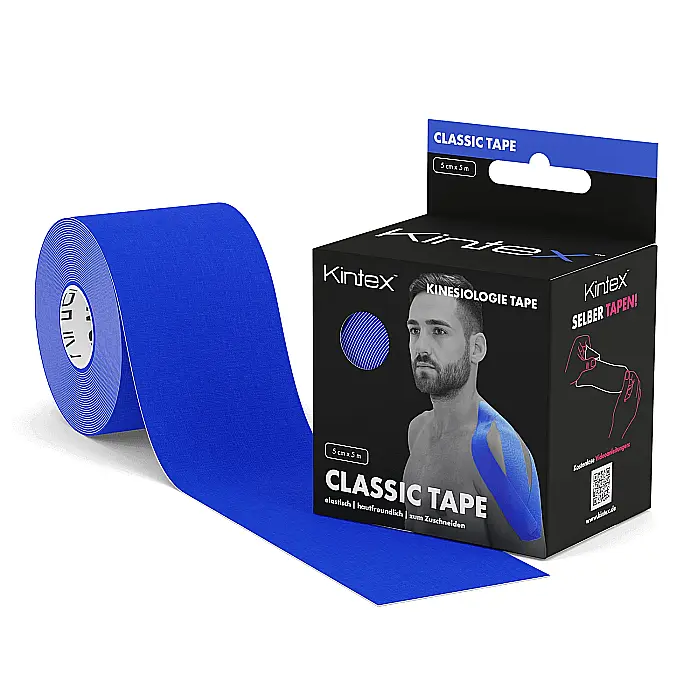 Banda kinesiologica KINTEX Tape 5cm x 5m Navy Blue [1]