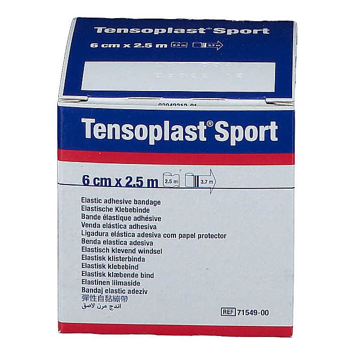 Bandaj adeziv elastic Tensoplast Sport 6cm x 2.5cm [1]