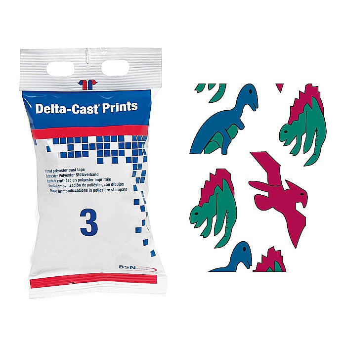 Fasa de imobilizare din rasina Delta-Cast Prints cu model pentru copii [1]