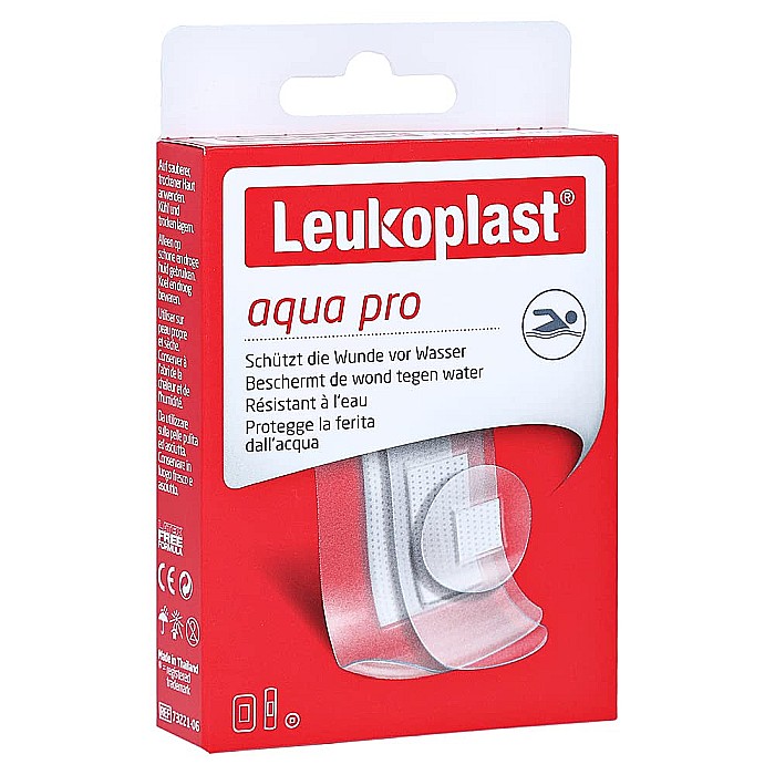 Set plasturi rezistenti la apa Leukoplast Aqua Pro, set 20 bucati, 3 marimi [1]