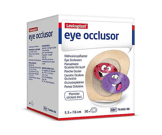 Plasturi oculari standard Leukoplast Eye Occlusor  5.5cmx7.6cm [1]