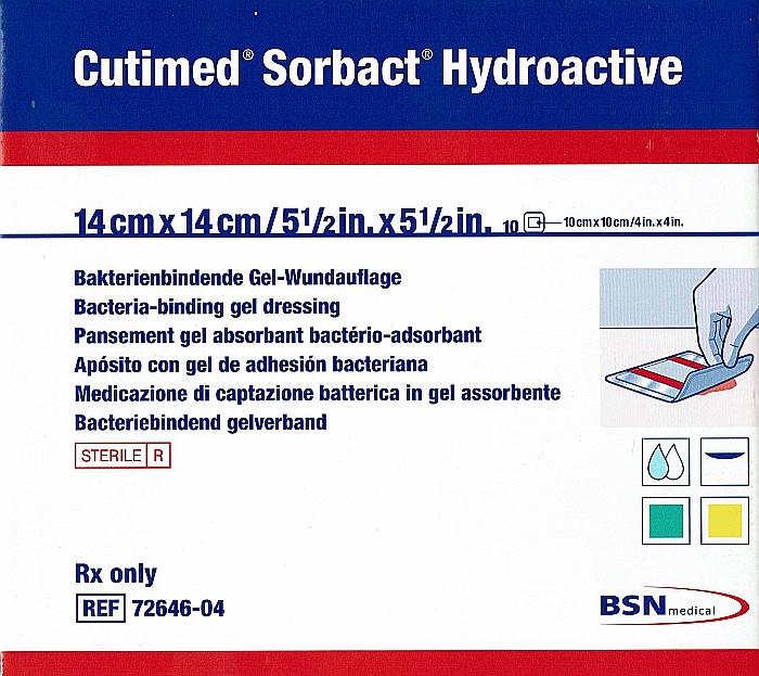 Pansament antimicrobian Cutimed Sorbact Hydroactive [3]