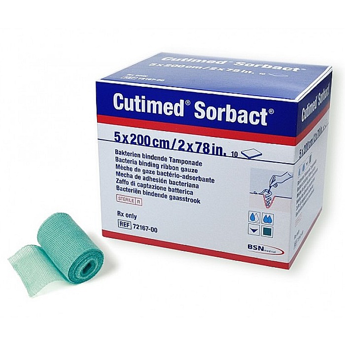 Pansament antimicrobian Cutimed Sorbact mesa [2]