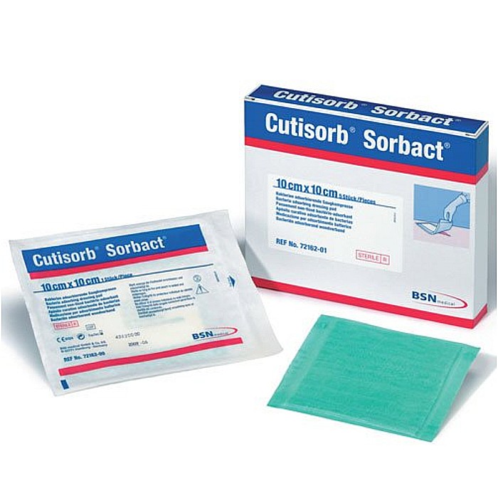 Pansament antimicrobian Cutimed Sorbact pad absorbant [2]