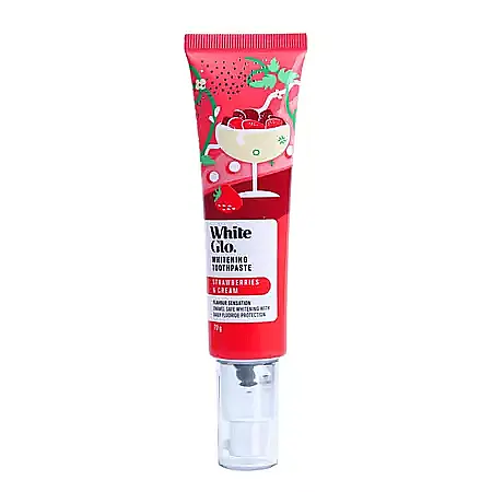 Pasta de dinti cu efect de albire White Glo Strawberries & Cream, 70g [1]