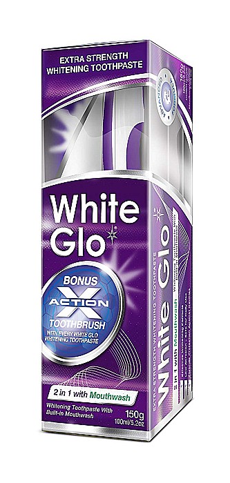 Pasta de dinti White Glo - 2 in 1 [1]