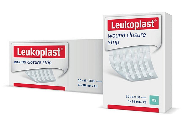 Plasturi înlocuire suturi chirurgicale Leukoplast Strip 6mm x 38mm, cutie 50 blistere [1]