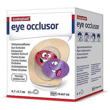 Plasturi oculari Leukoplast Eye Occlusor pentru copii, 4.7cm x 6.7cm [1]