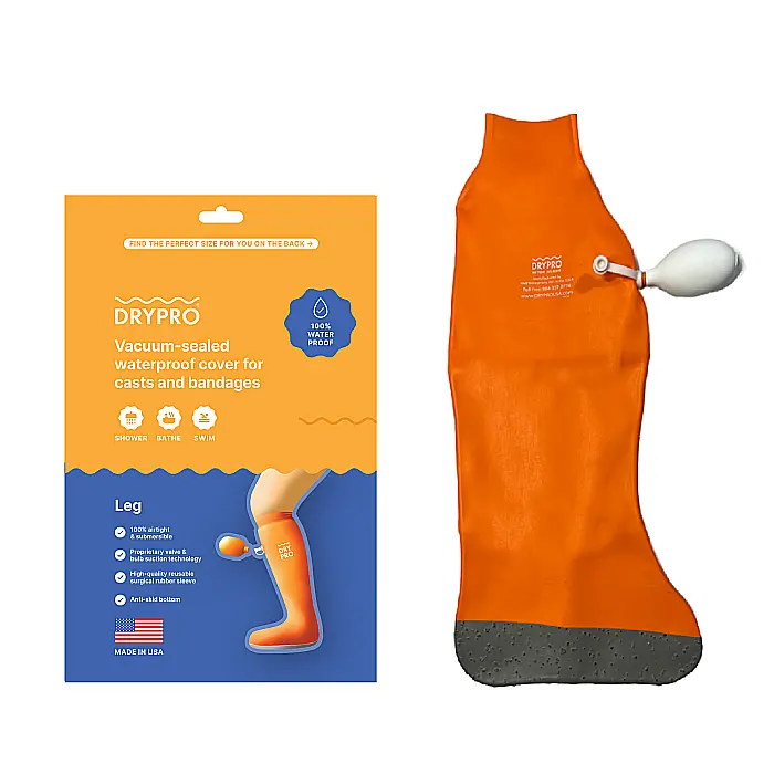 Protectie impermeabila de picior DryPro, pana la coapsa, marime M, circumferinta piciorului 42-54 cm, lungime protectie 84cm [1]