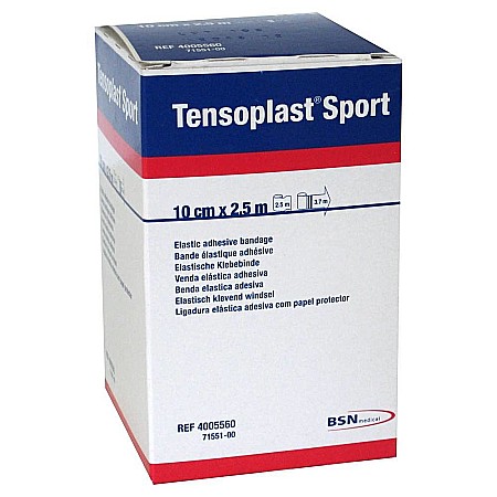 Benzi si bandaje adezive - Bandaj adeziv elastic Tensoplast Sport 10cm x 2.5cm