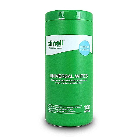 Dezinfectanti medicali - Clinell Universal tub, 100 bucati