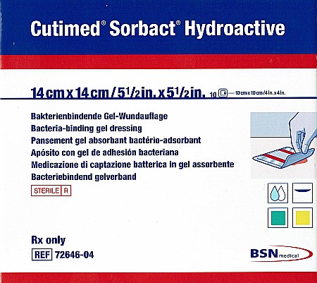Pansament antimicrobian Cutimed Sorbact Hydroactive [2]