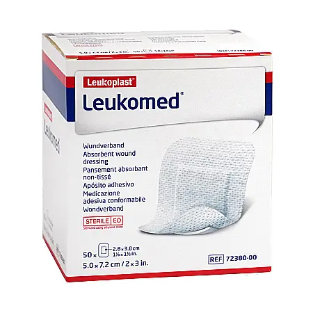 Plasturi si pansamente - Plasturi sterili Leukomed Leukoplast, cutie 50 bucati