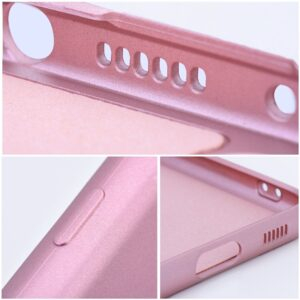Husă iPhone 17 din silicon catifea – Metallic Pink [2]