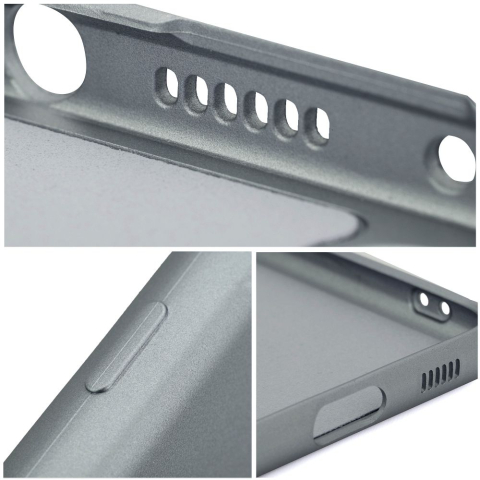 Husă iPhone 17 din silicon catifea – Metallic Pink [5]