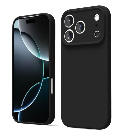 Iphone - Husa iPhone 17 Pro Max, Anti-Soc, Negru