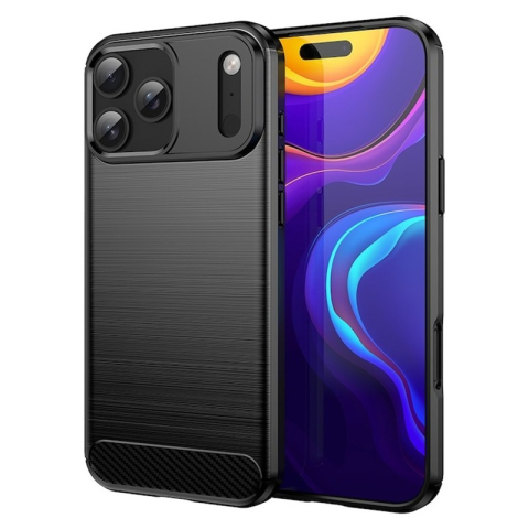 Iphone - Husa iPhone 17 Pro Carbon Negru