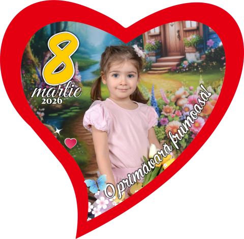 Magneți personalizați - Magnet inima