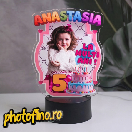Lampă LED Personalizată - lampa led
