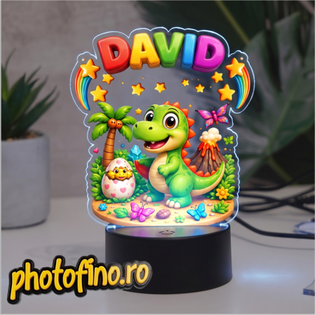 Lampă LED Personalizată - lampa led