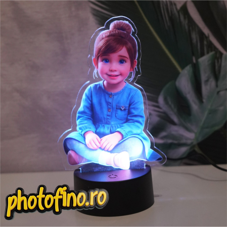 Lampă LED Personalizată - lampa led