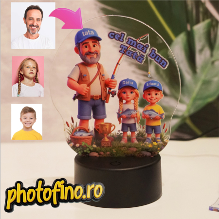 Lampă LED Personalizată - lampa led