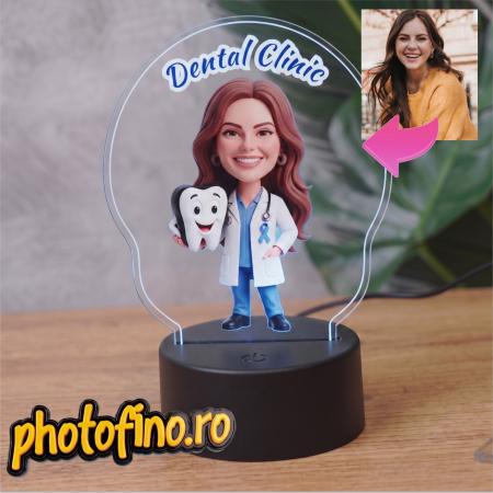 Lampă LED Personalizată - lampa led