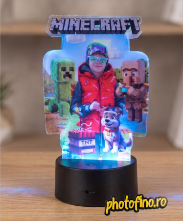 Lampă LED Personalizată - lampa led