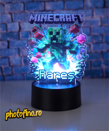 Lampă LED Personalizată - lampa led