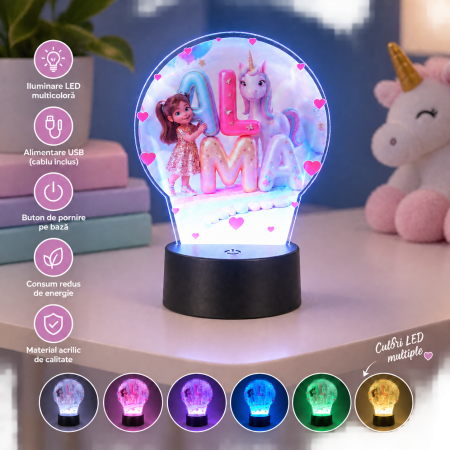 lampa led printesa [2]