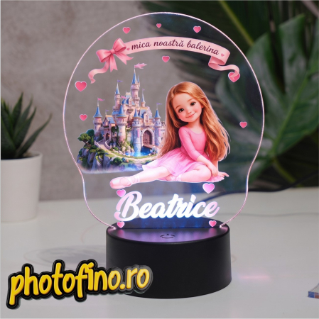 Lampă LED Personalizată - lampa led